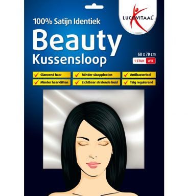 2x Lucovitaal Beautykussensloop 1 st