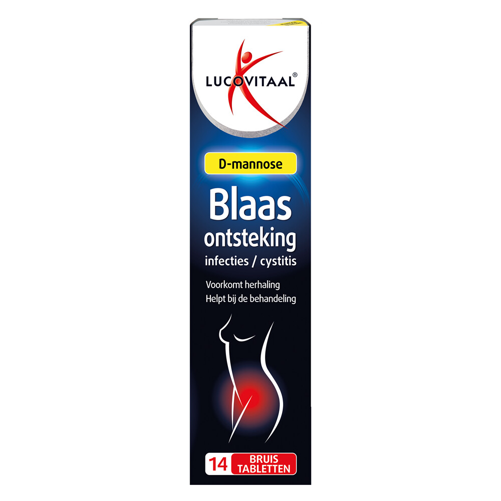 3x Lucovitaal Blaasontsteking D-Mannose 14 bruistabletten