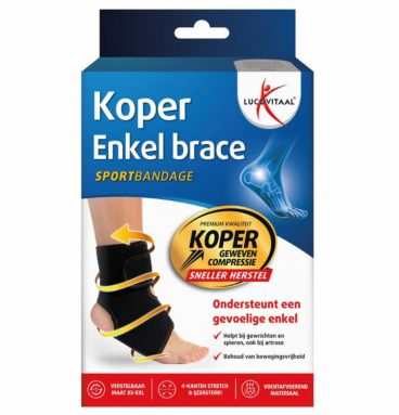 Lucovitaal Brace Enkel Koper