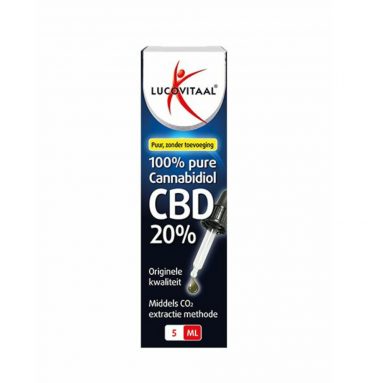 Lucovitaal CBD Cannabidiol Olie 20% 5 ml