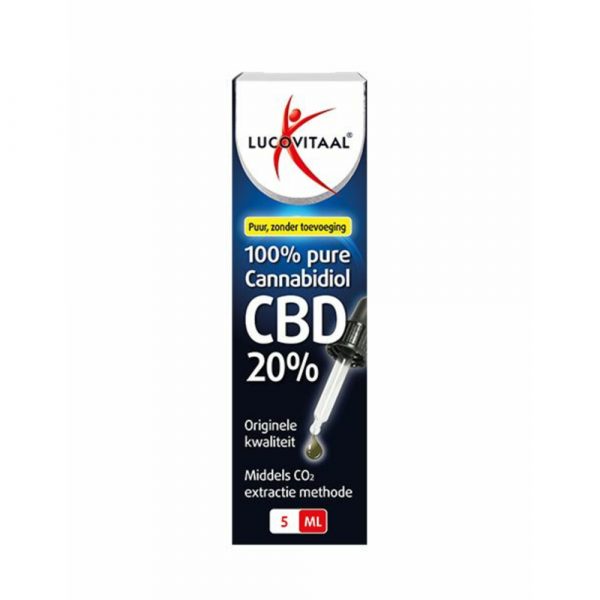 Lucovitaal CBD Cannabidiol Olie 20% 5 ml