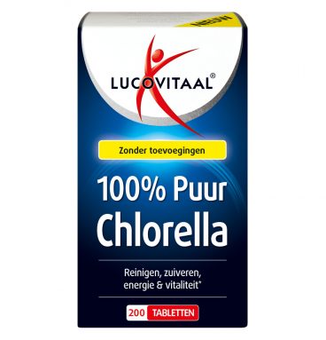 3x Lucovitaal Chlorella Puur 200 tabletten