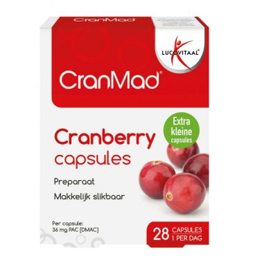 Lucovitaal CranMad Cranberry 28 capsules