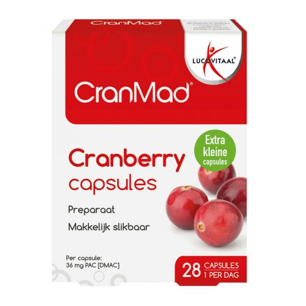 Lucovitaal CranMad Cranberry 28 capsules