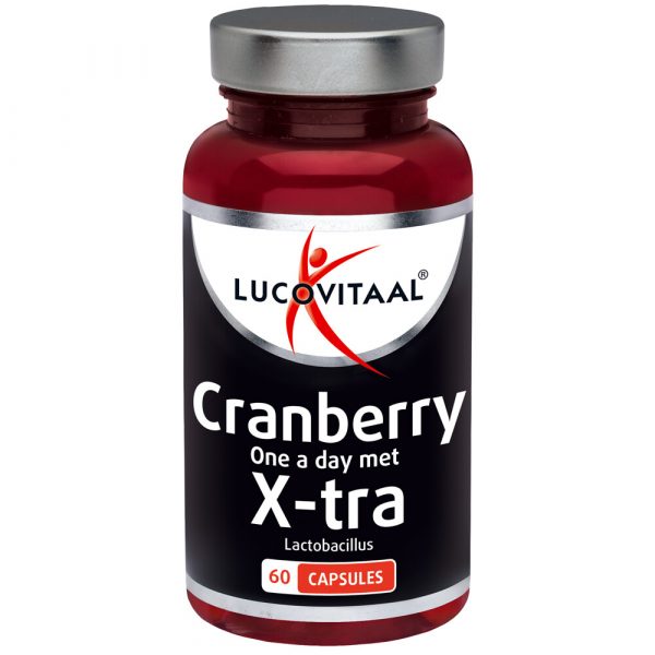 3x Lucovitaal Cranberry X-tra 60 capsules