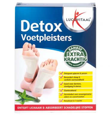 3x Lucovitaal Detox Voetpleisters 10 stuks