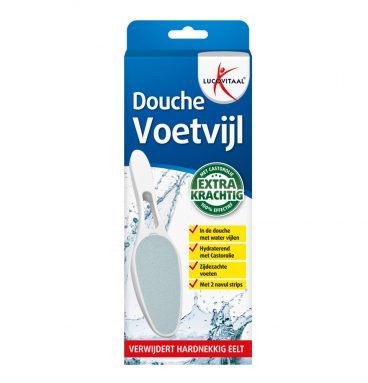 3x Lucovitaal Douche Voetvijl