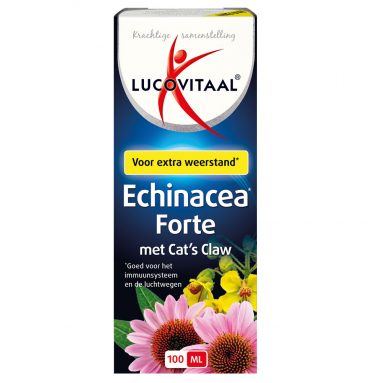 3x Lucovitaal Echinacea Forte met Cat's Claw 100 ml