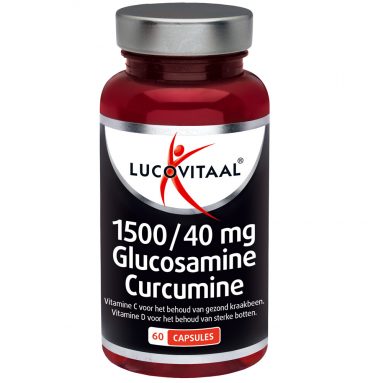 Lucovitaal Glucosamine Curcumine 1500/40mg 60 capsules