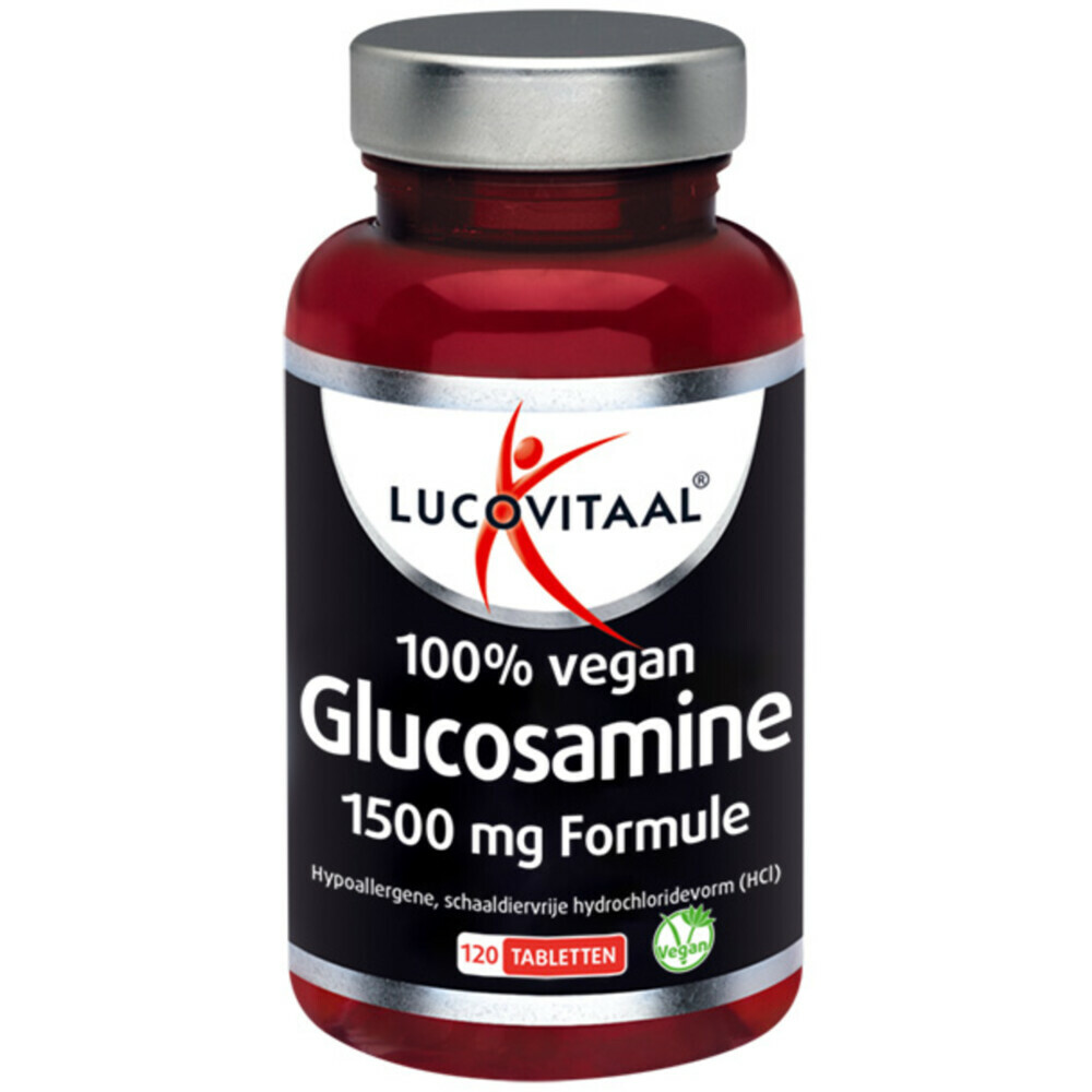 3x Lucovitaal Glucosamine Vegan Puur 120 tabletten