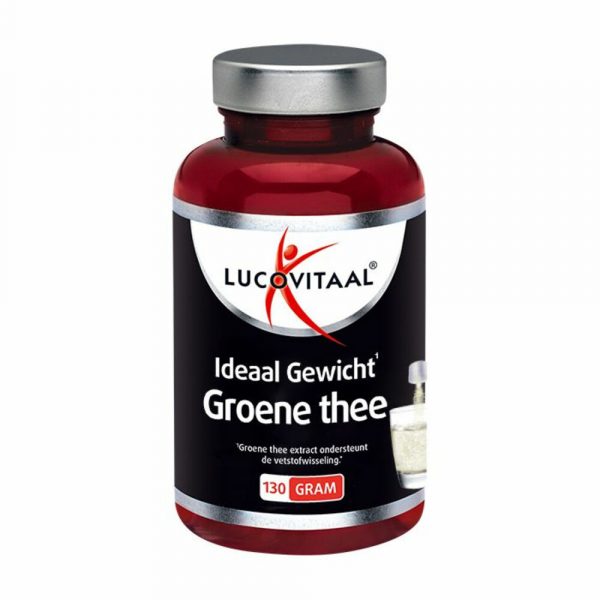 3x Lucovitaal Groene Thee Ideaal Gewicht Extract 130 gr