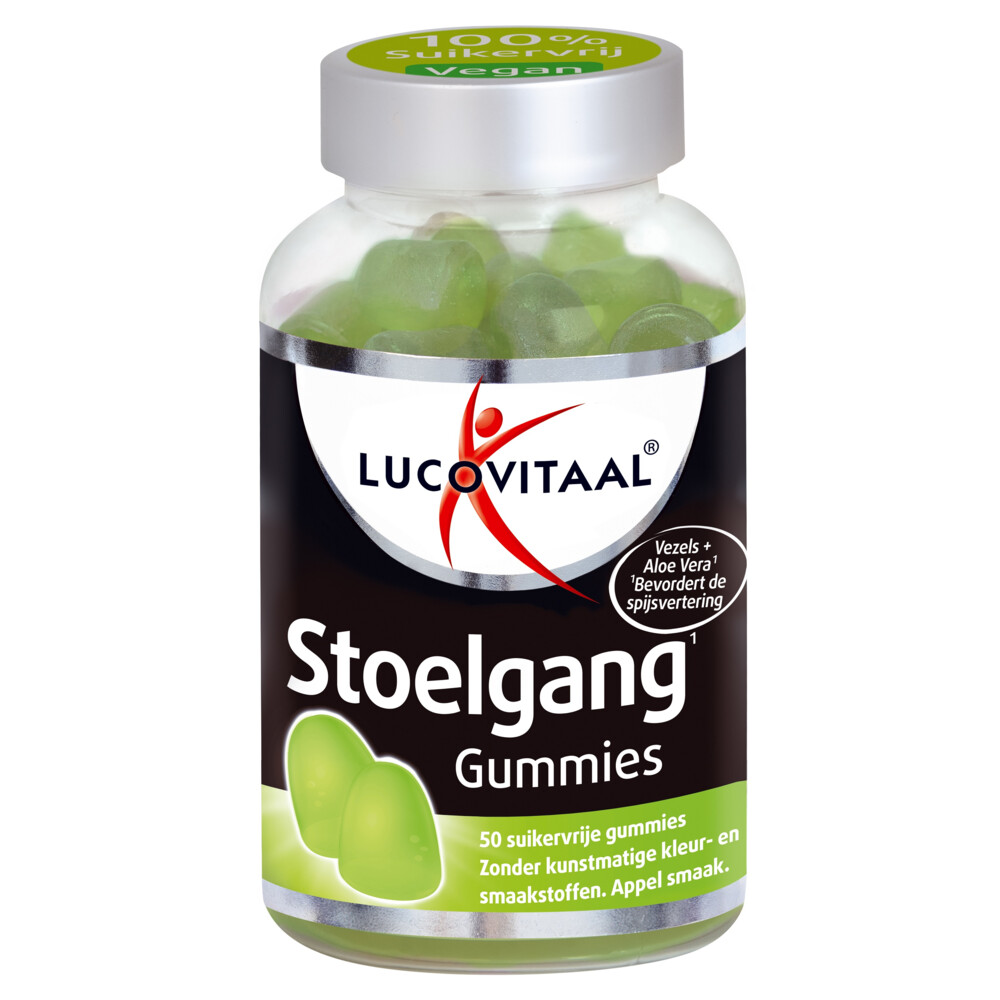 Lucovitaal Gummies Stoelgang 50 gummies