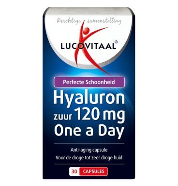 3x Lucovitaal Hyaluronzuur 120mg One A Day 30 capsules