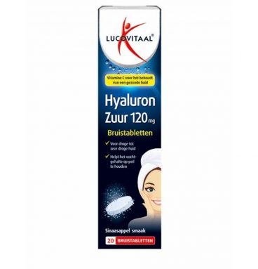 Lucovitaal Hyaluronzuur Bruistabletten 20 tabletten