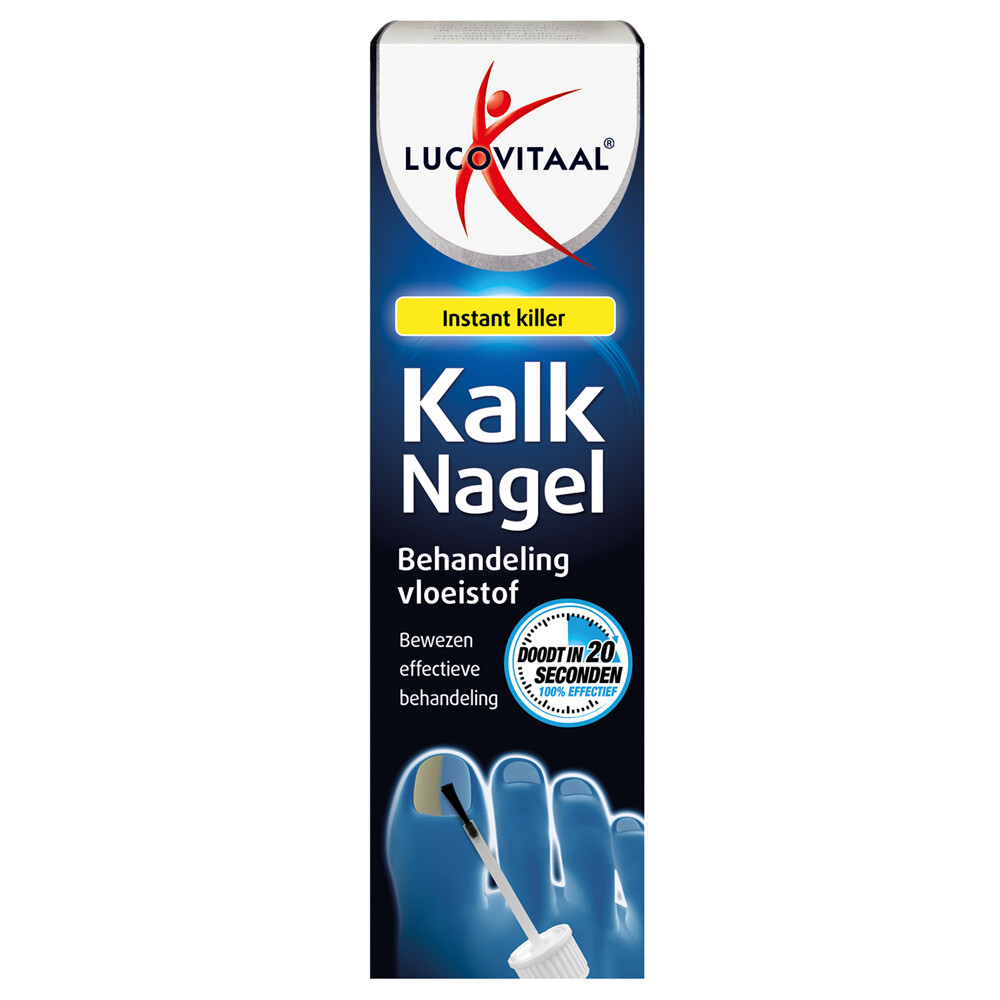 3x Lucovitaal Kalknagel Behandeling Vloeistof 10 ml