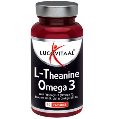 Lucovitaal L-theanine Omega 3 90 capsules