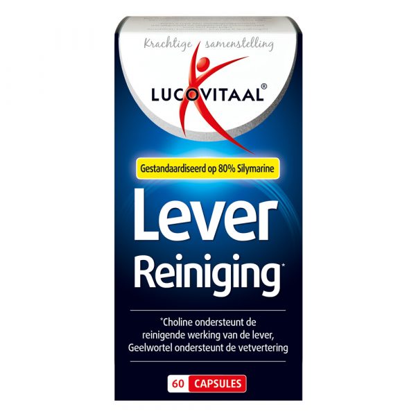 3x Lucovitaal Lever Reiniging 60 capsules