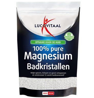 3x Lucovitaal Magnesium Badkristallen 1 kg