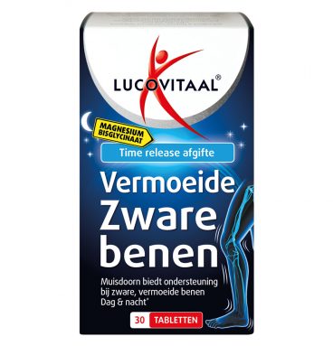 3x Lucovitaal Magnesium Vermoeide Zware Benen 30 tabletten