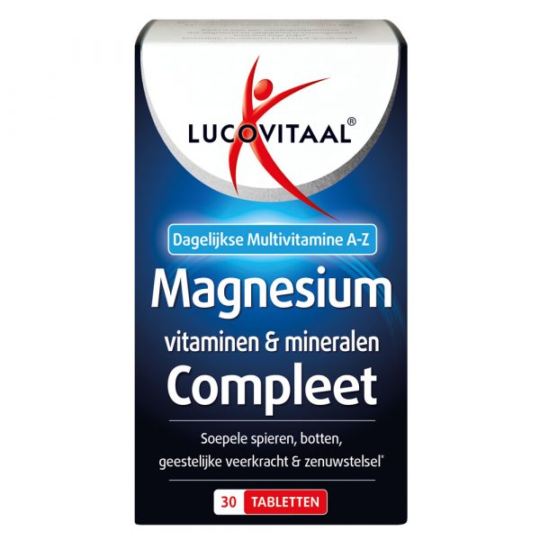 2x Lucovitaal Magnesium Vitamine en Mineralen Compleet 30 tabletten