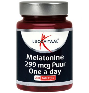 3x Lucovitaal Melatonine Puur 0