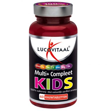 Lucovitaal Multi+ Compleet Kids 60 tabletten