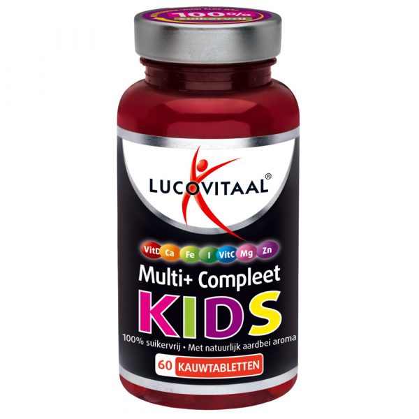 Lucovitaal Multi+ Compleet Kids 60 tabletten