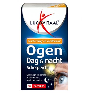 Lucovitaal Ogen Dag&Nacht Scherp Zicht 30 capsules