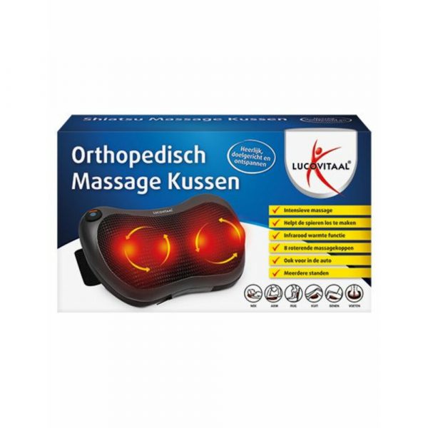 Lucovitaal Orthopedisch Massage Kussen Shiatsu