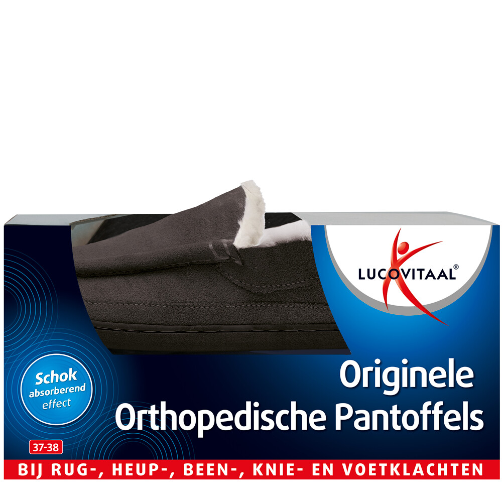 Lucovitaal Orthopedische Pantoffel Maat 37-38 1 paar