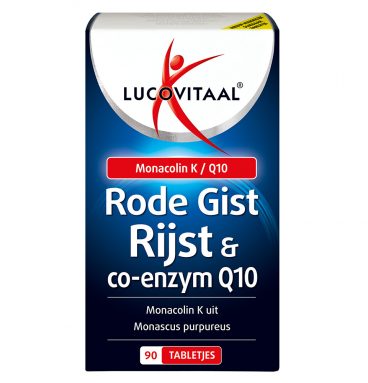 2x Lucovitaal Rode Gist Rijst&Q10 90 tabletten