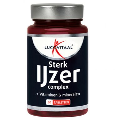 4x Lucovitaal Sterk IJzer Complex 30 tabletten