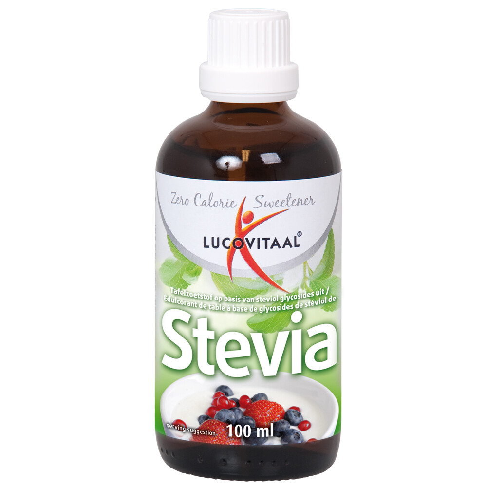 3x Lucovitaal Stevia Vloeibaar 100 ml