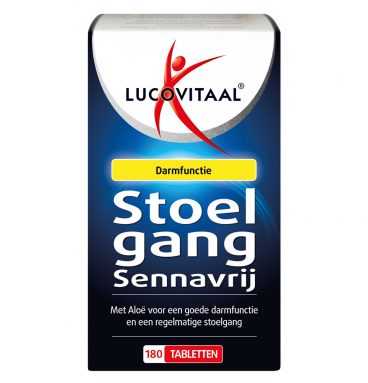 3x Lucovitaal Stoelgang Sennavrij 180 tabletten