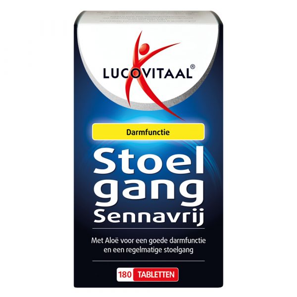 3x Lucovitaal Stoelgang Sennavrij 180 tabletten