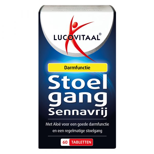 3x Lucovitaal Stoelgang Sennavrij 60 tabletten