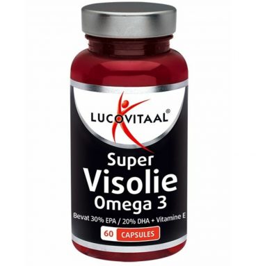 3x Lucovitaal Super Visolie Omega 3 60 capsules