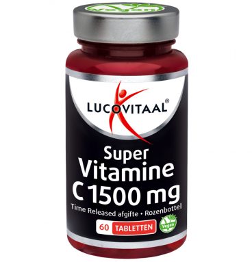 3x Lucovitaal Super Vitamine C1500 Time Released 60 tabletten