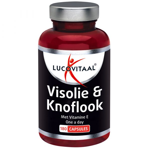 Lucovitaal Visolie&Knoflook 180 capsules