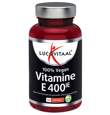 Lucovitaal Vitamine E 400 IE 100% Vegan 60 capsules