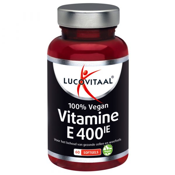 Lucovitaal Vitamine E 400 IE 100% Vegan 60 capsules