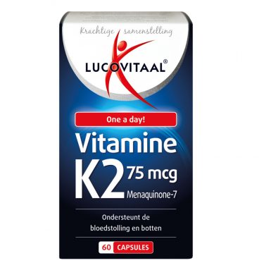 Lucovitaal Vitamine K2 75 mcg 60 capsules