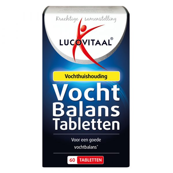 3x Lucovitaal Vochtbalans 60 tabletten