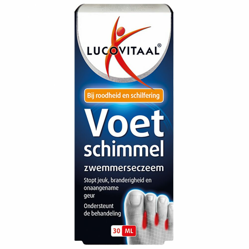 3x Lucovitaal Voetschimmel Zwemmerseczeem 30 ml