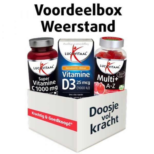 Lucovitaal Voordeelbox Weerstand 3 stuks