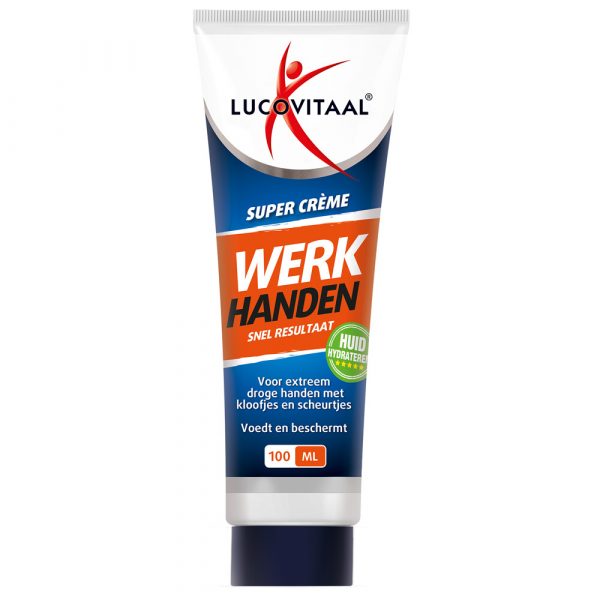 3x Lucovitaal Werkhanden crème 100 ml