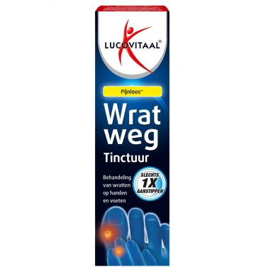 3x Lucovitaal Wrat Weg 2 ml