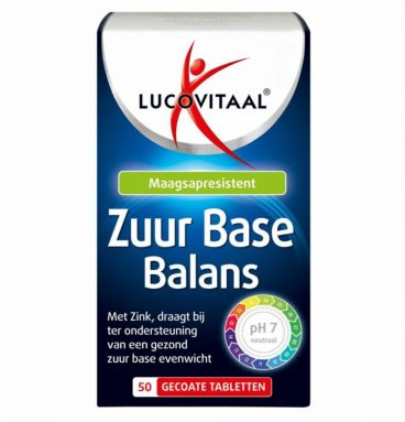 3x Lucovitaal Zuur Base 50 tabletten