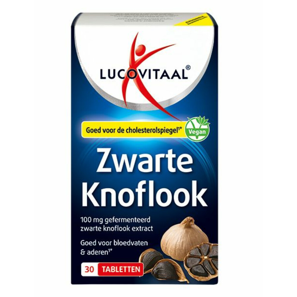 Lucovitaal Zwarte Knoflook 30 tabletten