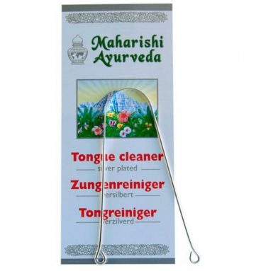 Maharishi Ayurveda Tongreiniger Verzilverd